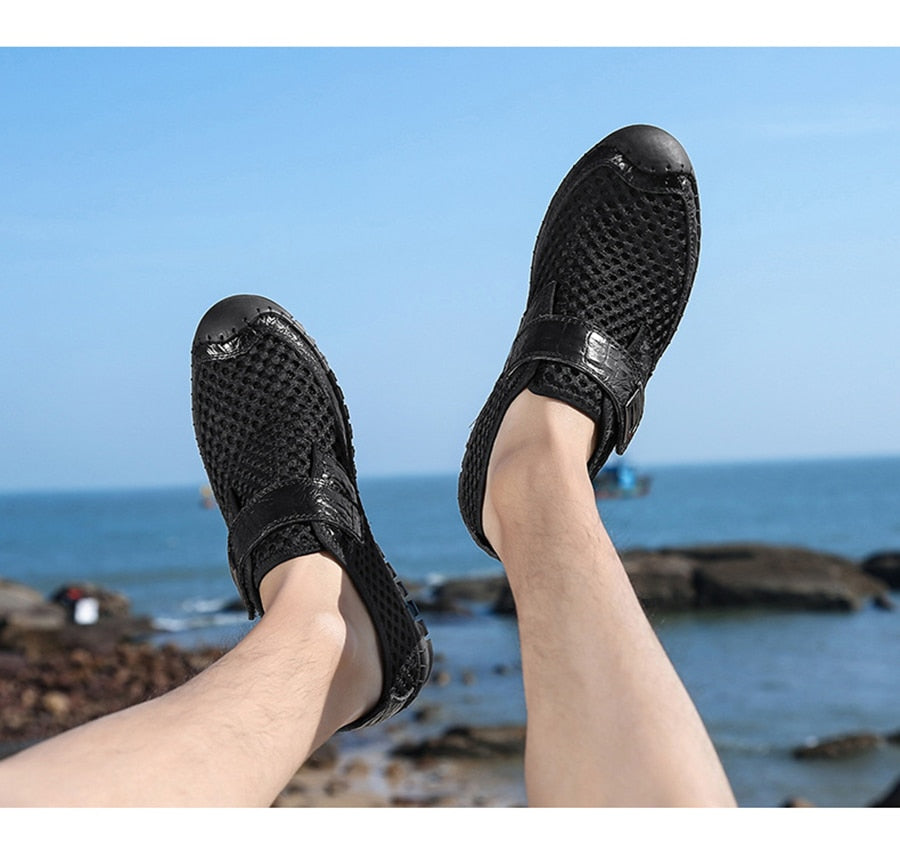Summer Men Loafers Breathable Casual shoes - LiveTrendsX