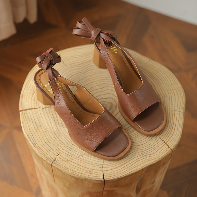 Women Sandals 2021 Genuine Leather - LiveTrendsX