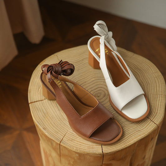 Women Sandals 2021 Genuine Leather - LiveTrendsX