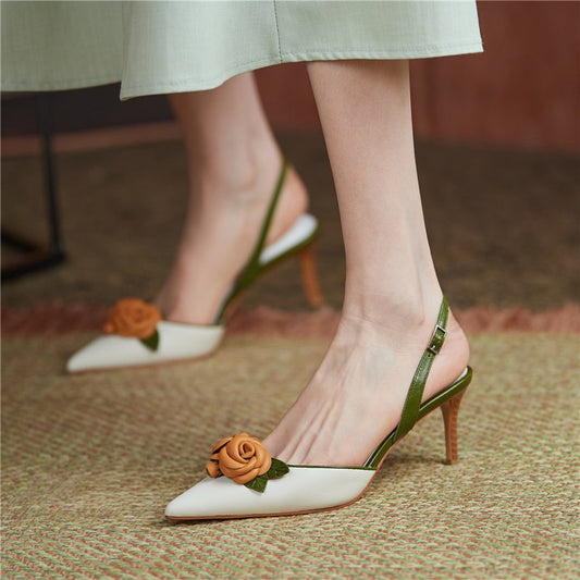 Elegant High Heels Shoes Woman