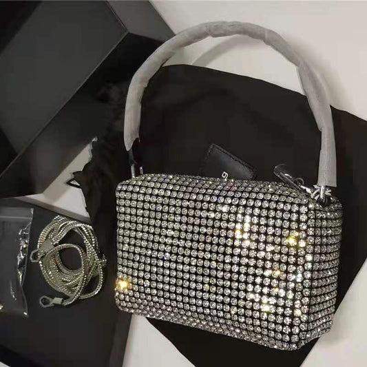 Rhinestone Biling Flashing Diamond Bag - LiveTrendsX