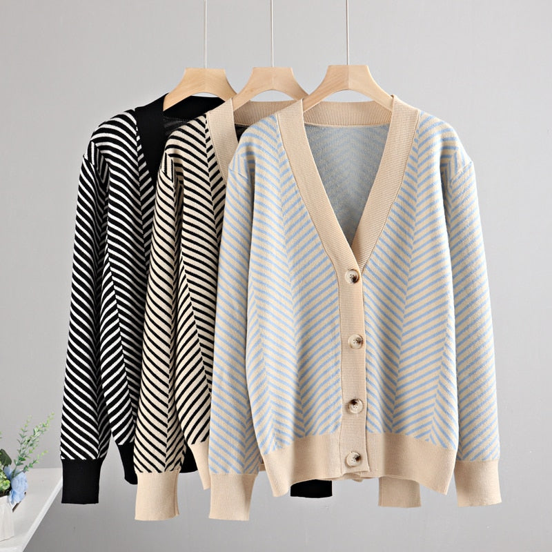 Sweater Knitted Jumper Top Jacket Coat