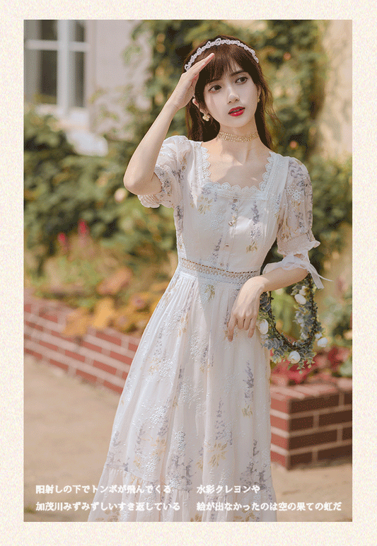 Temperament Elegant Vintage Lady Dress