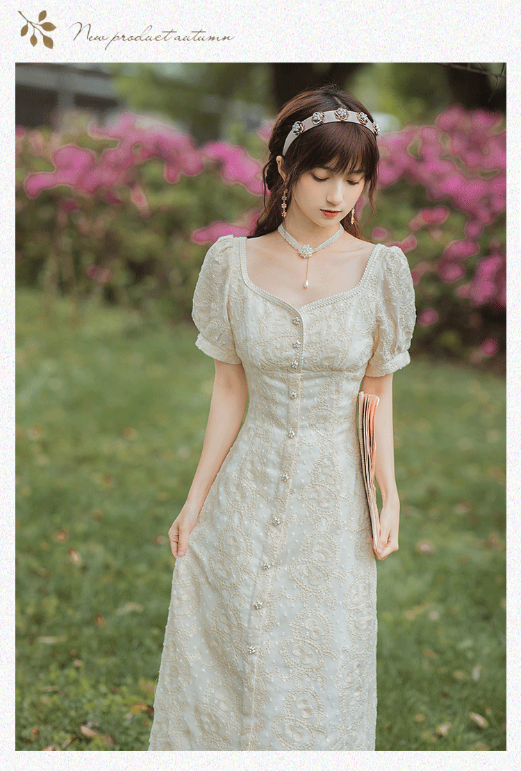 Dress French Embroidery Sweet Fairy Dress - LiveTrendsX