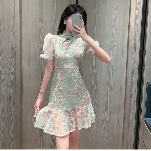 Chinese Style Cheongsam Women Dress