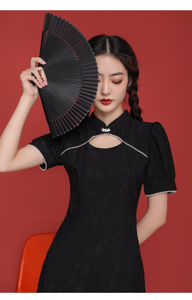 2021 Summer Modified Cheongsam Dress - LiveTrendsX