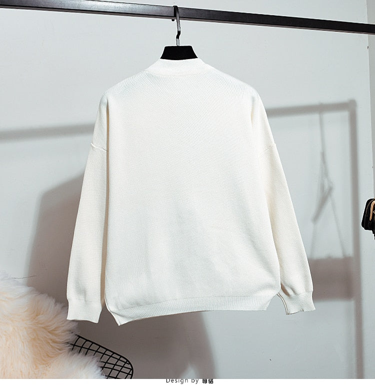 Knitwear 2 Piece Suits Women Fashion