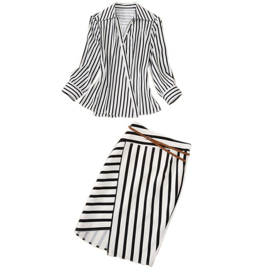 Designer Women Summer Skirt Suit