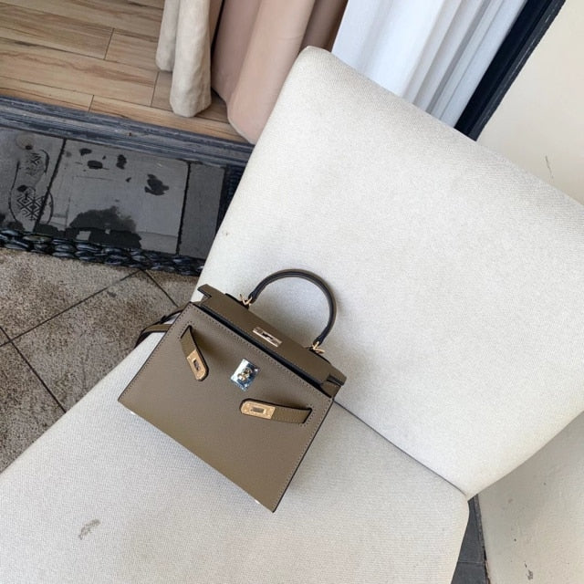 2021 new style genuine leather handbag - LiveTrendsX