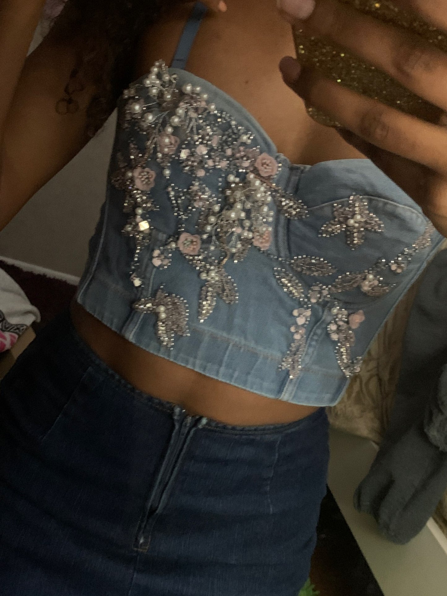 Night Club Party Crop Top New