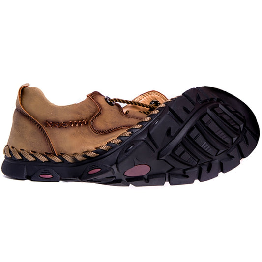 Leather Handmade Loafers Flat