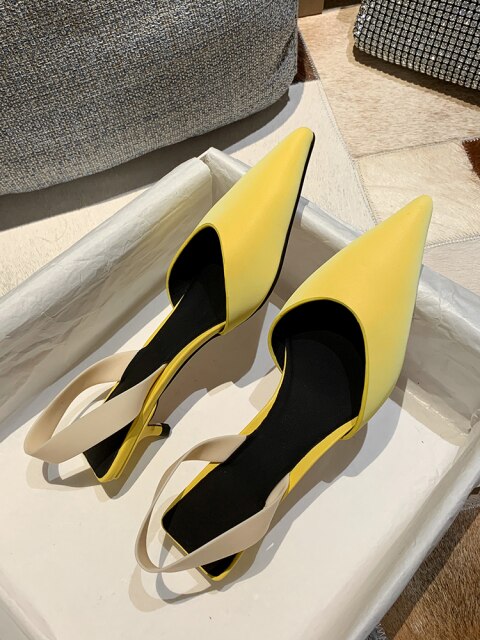 Brand Design Sandals Women Short Heels - LiveTrendsX