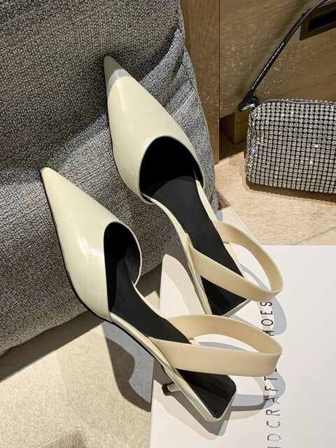 Brand Design Sandals Women Short Heels - LiveTrendsX