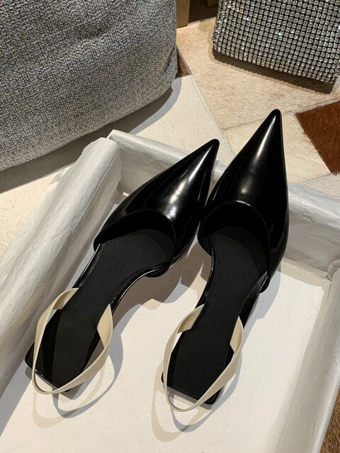 Brand Design Sandals Women Short Heels - LiveTrendsX