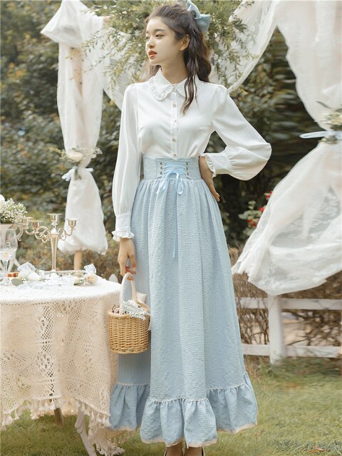 Vintage Style Outfits Skirt Princess Suit - LiveTrendsX