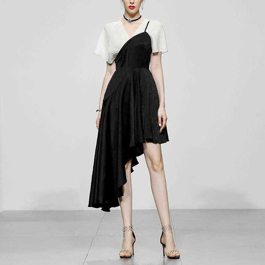 Korea Chic Casual Trend Women Midi Dress