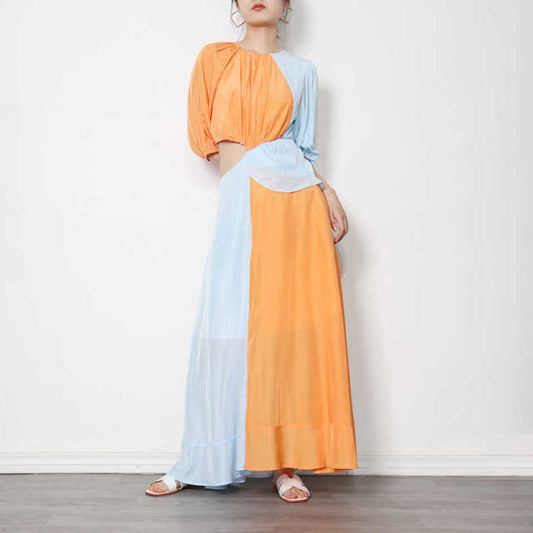 Korea Chic Casual Trend Women Midi Dress