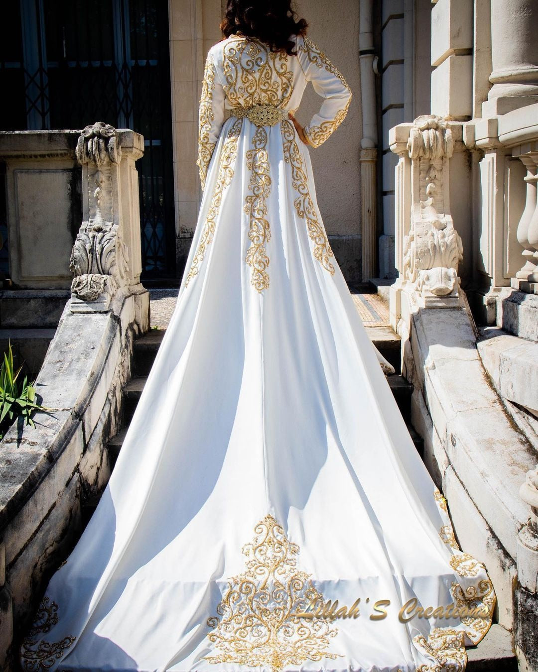 Wedding Dress With Applique Saudi Arabia Special  Prom Dress