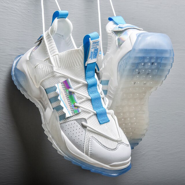 男性用シャインライトランニングシューズ