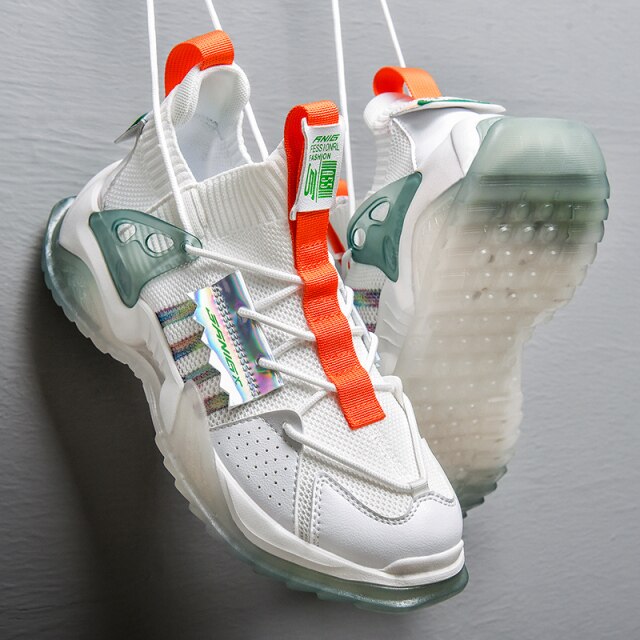 男性用シャインライトランニングシューズ