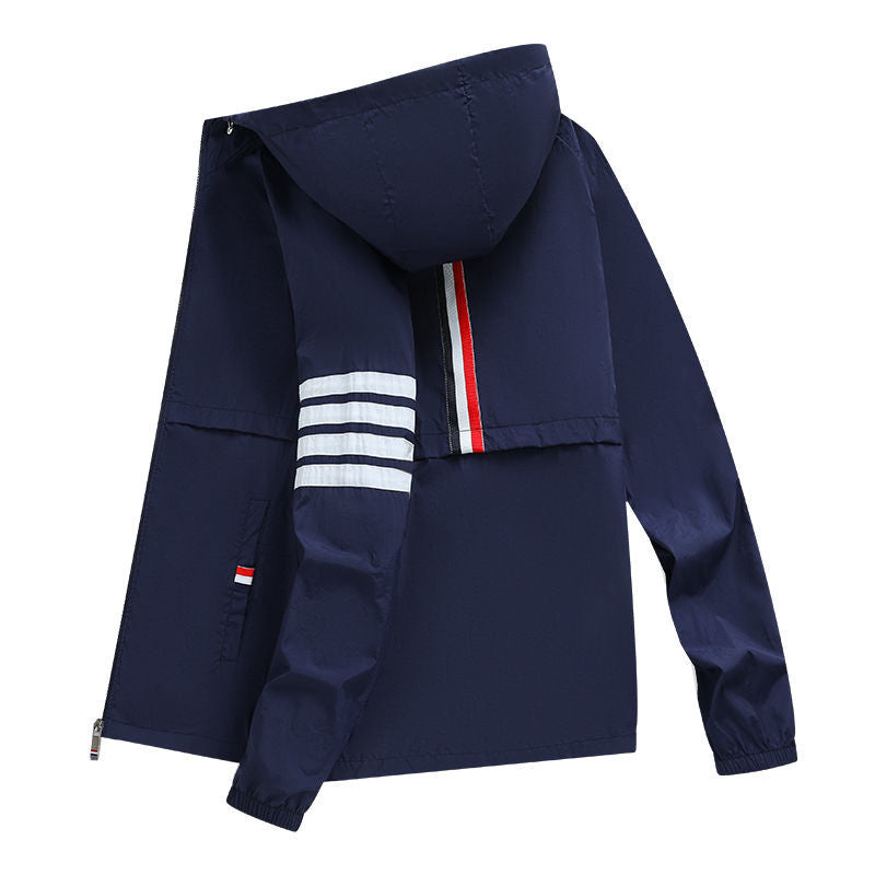 men/women windbreaker hooded coat