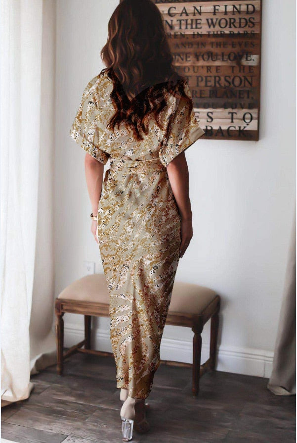 Ladies Office V Neck Party Dresses