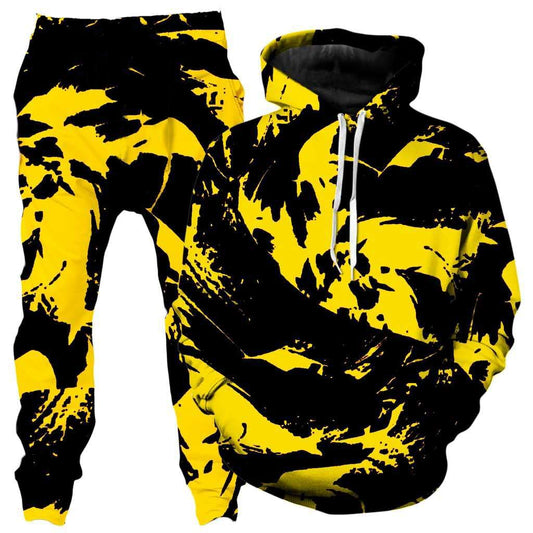 Fashion 3D Hoodies Suits Men Sweatshirt