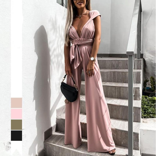 Summer Elegant Women Jumpsuits 2021