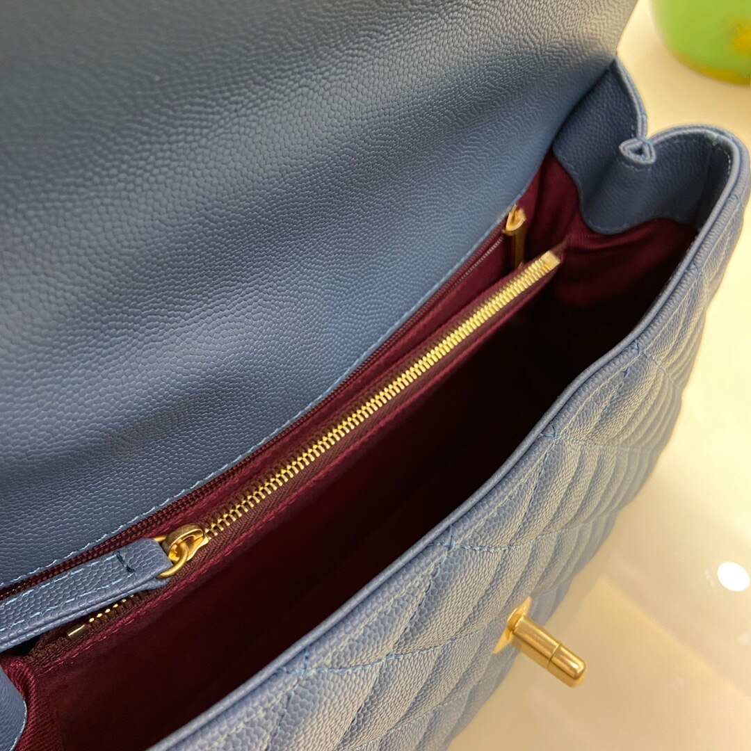 Women Leather Tote Flap Wallet Chain Genuine Handbag
