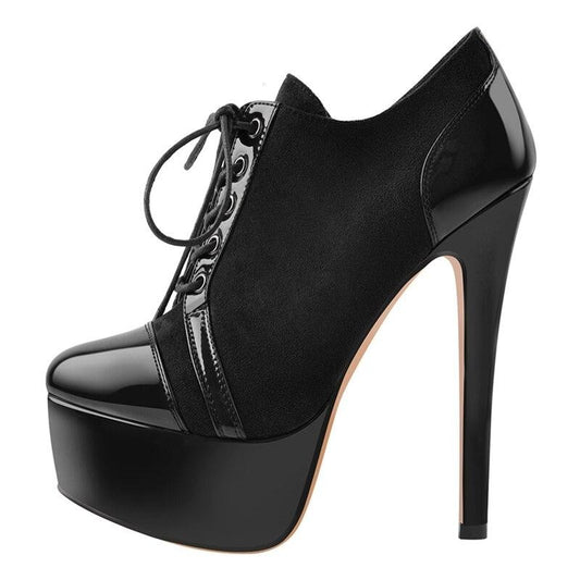 Sexy High Heel Platform Ankle Booties Stilettos Nightclub Pumps