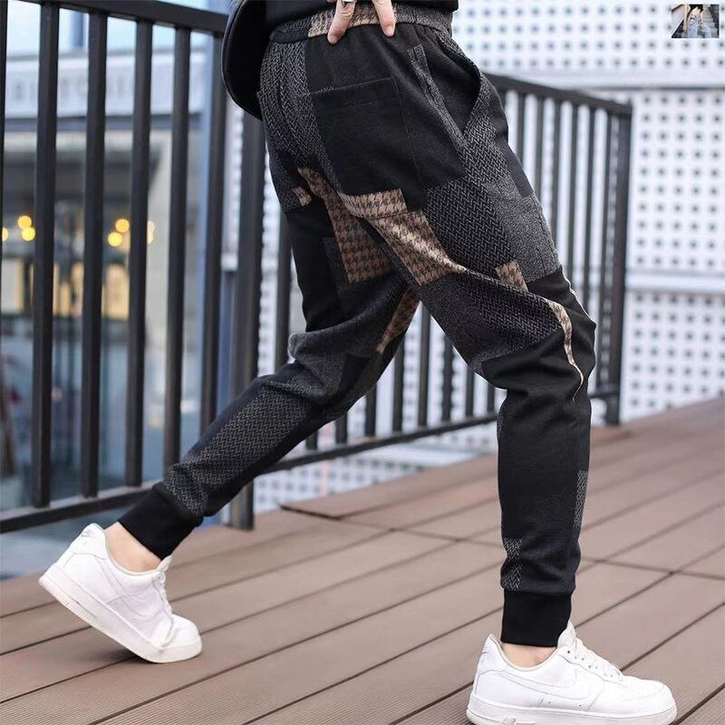Pure Cotton Elastic Loose Trousers