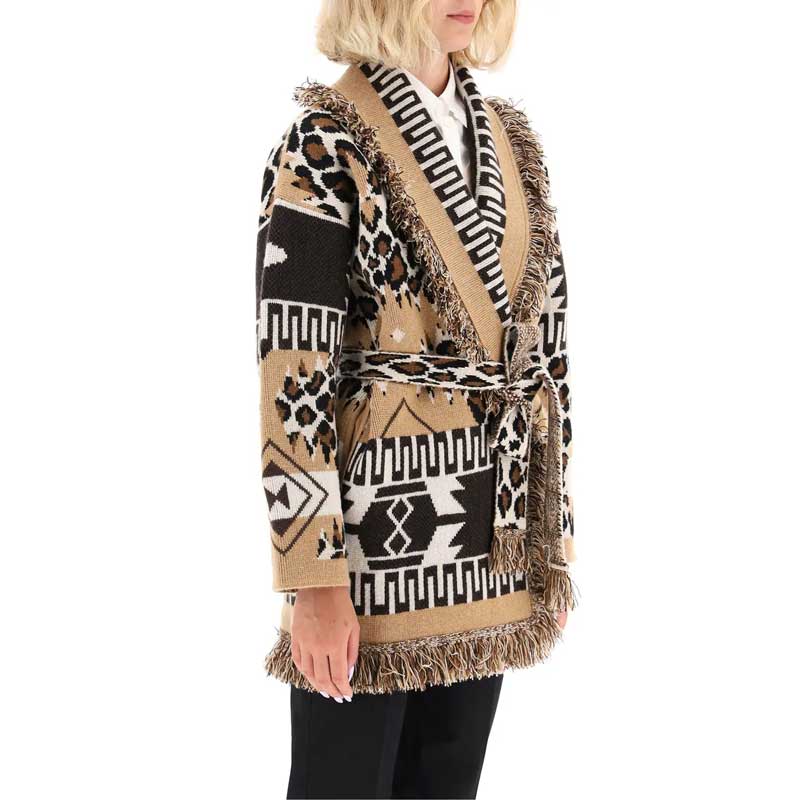 Women's bohemian cardigan sweater