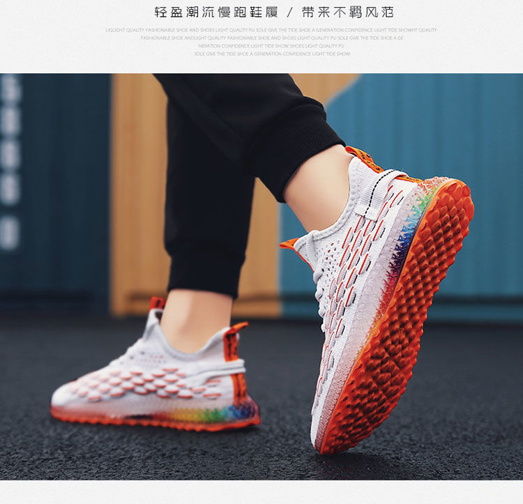 men sports running shoes casual