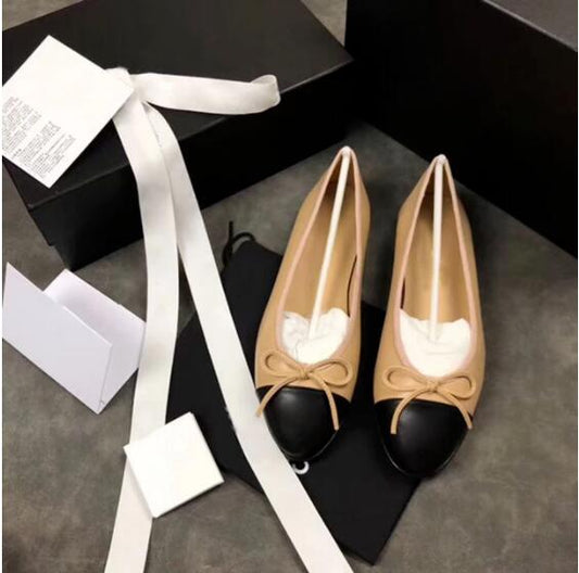 Woman Cow Leather Flat Shoes