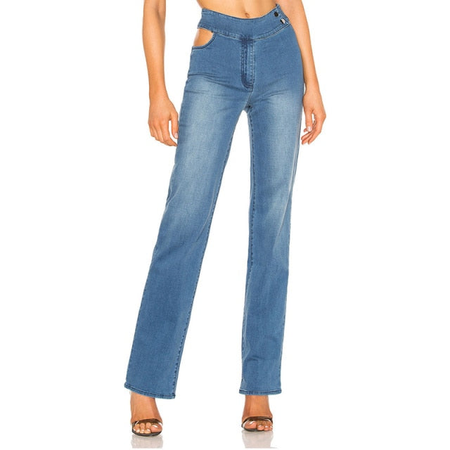 Vintage Fashion Denim Tank Top Women Hot Skinny Crop Tops