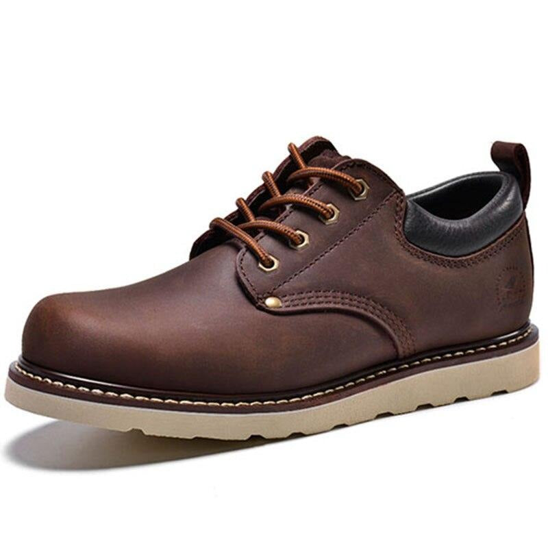Men Italy Casual Shoes Genuine Leathe