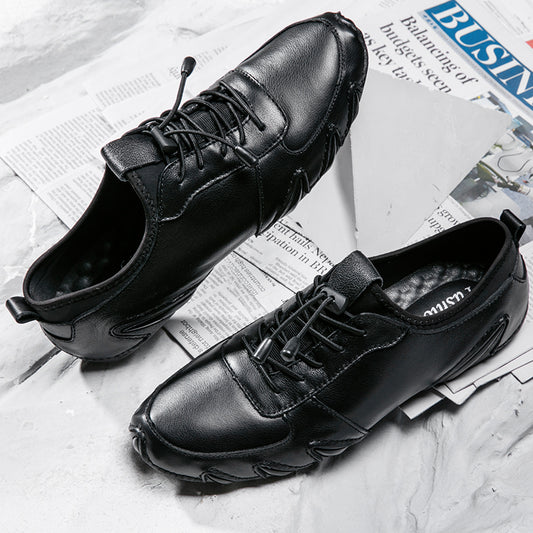 Genuine Leather Shoes Men outdoor