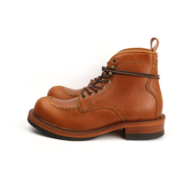 Vintage British Men Casual Shoes