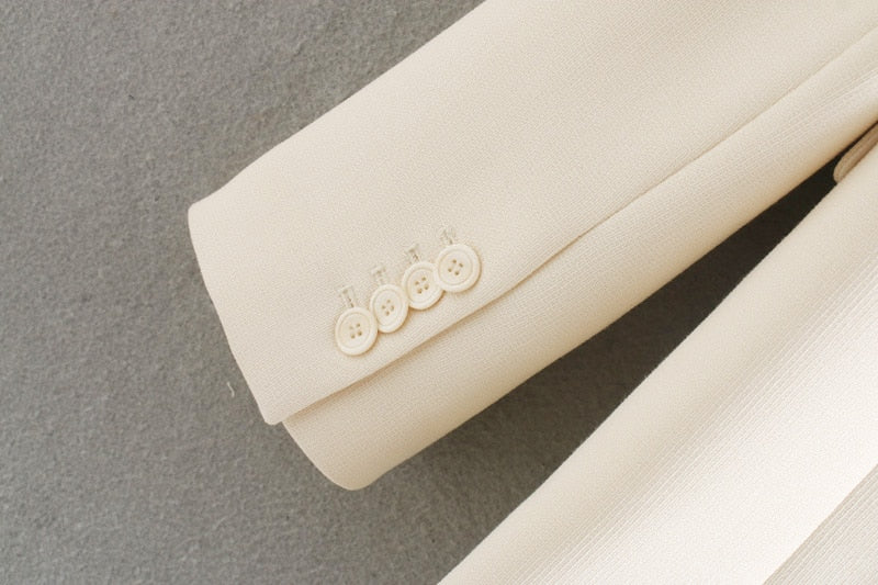 Pockets Female Outerwear Chic Tops