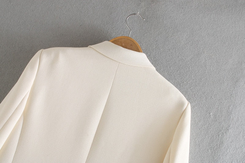 Pockets Female Outerwear Chic Tops