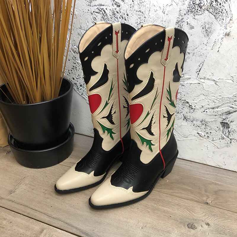Retro Knight Fashion Boots Women