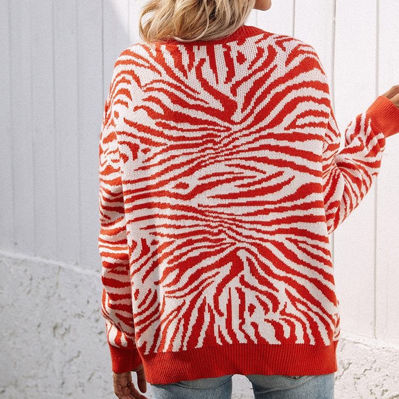 Women Sweaters Winter Button Up Cardigans Knitted Streetwear