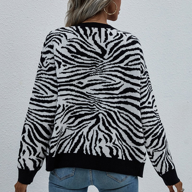 Women Sweaters Winter Button Up Cardigans Knitted Streetwear