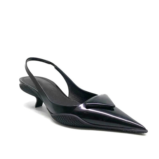 Thin Low Heel Outdoor Mules Shoes