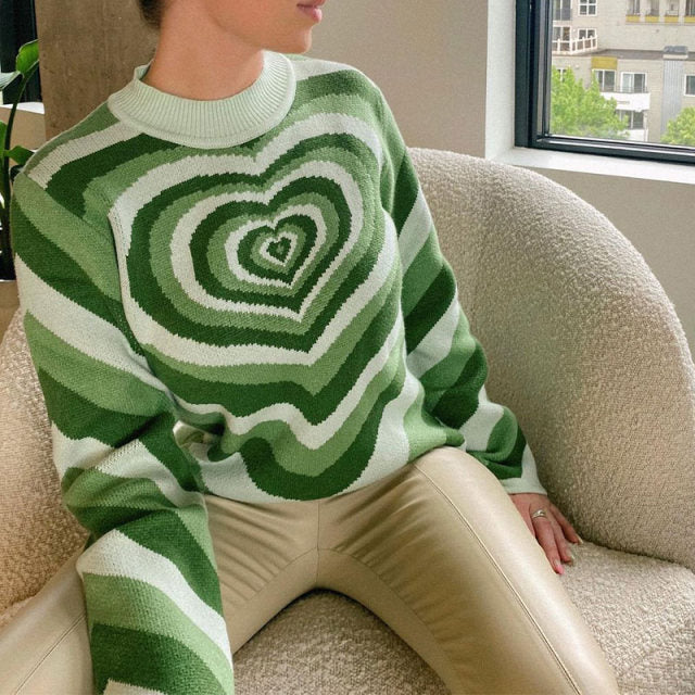 Soft Loose Tops Lady Long Sleeve Sweaters