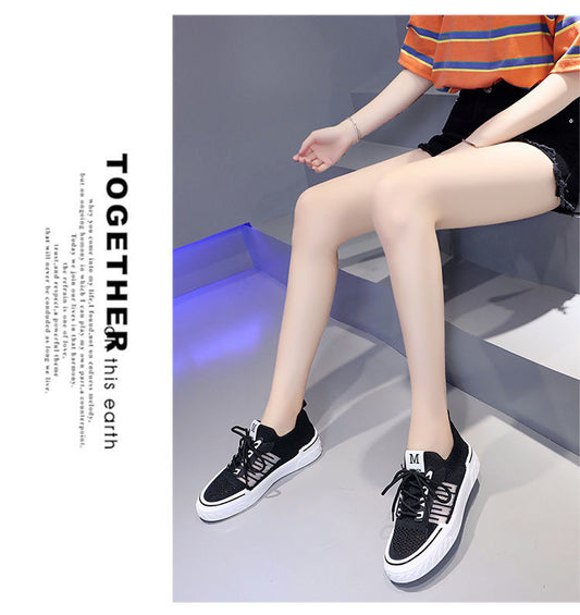 Mesh Surface Hollow Soft-soled Shoes