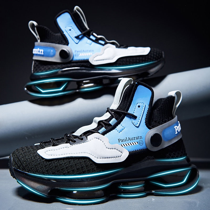 男性用ファッションスニーカーランニングシューズ