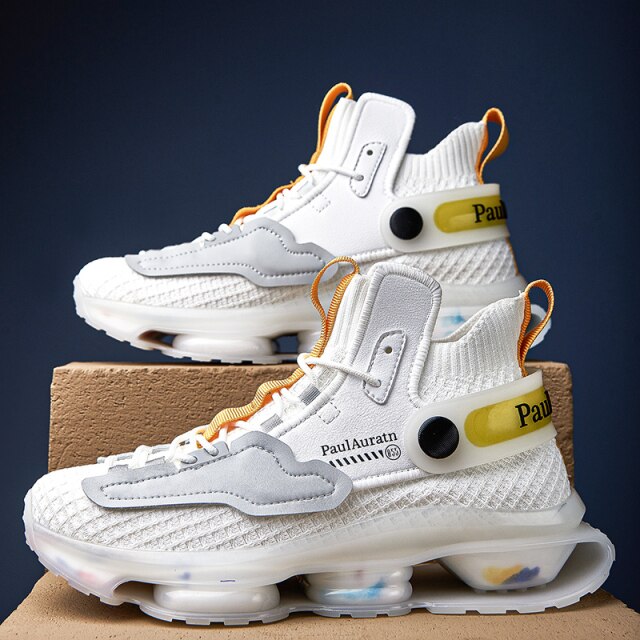 男性用ファッションスニーカーランニングシューズ