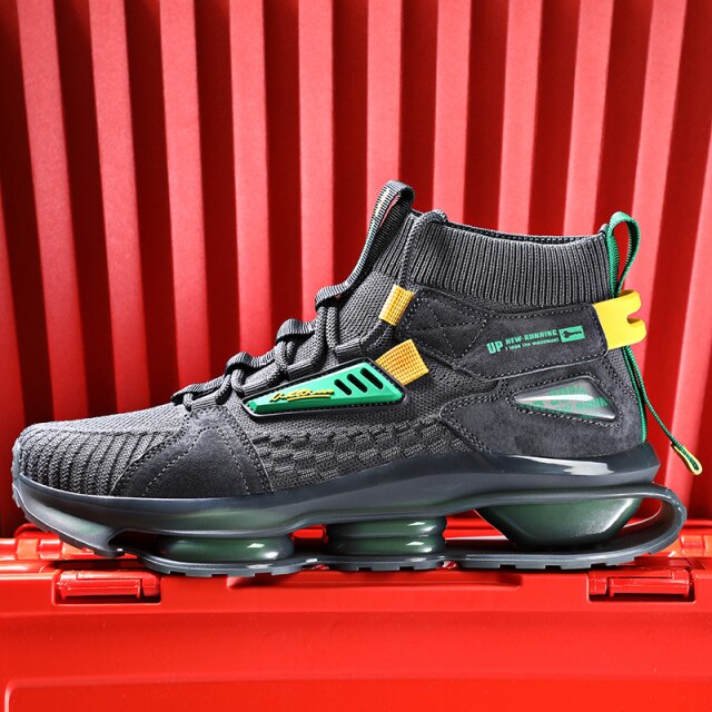 男性用ファッションスニーカーランニングシューズ