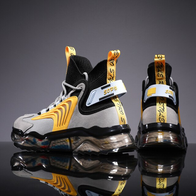 男性用ファッションスニーカーランニングシューズ